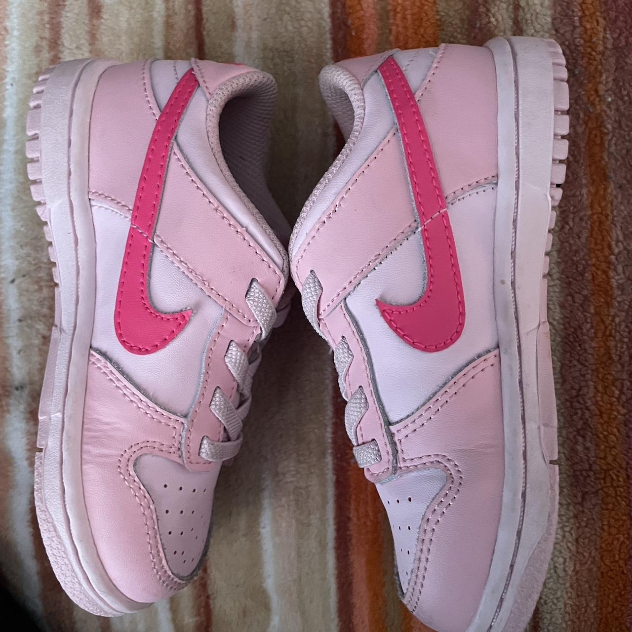 TODDLER TRIPLE PINK SIZE 8.5C I CAN CLEAN THEM - Depop