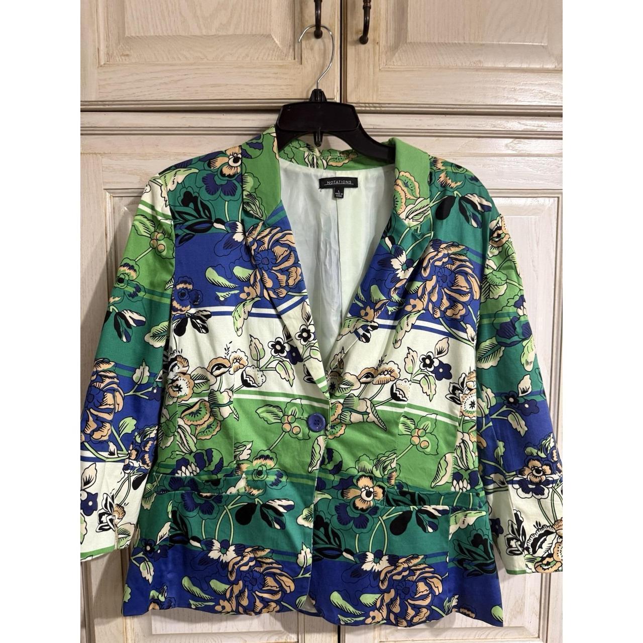 Notations Women's Jacket - Multi - L – Notations … - image 1