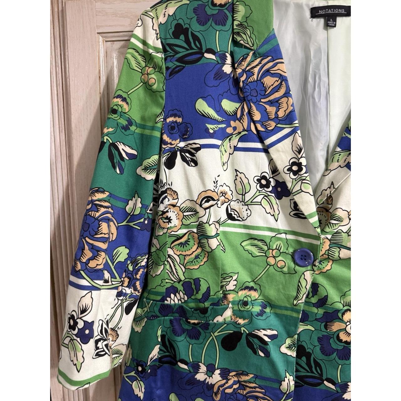 Notations Women's Jacket - Multi - L – Notations … - image 2