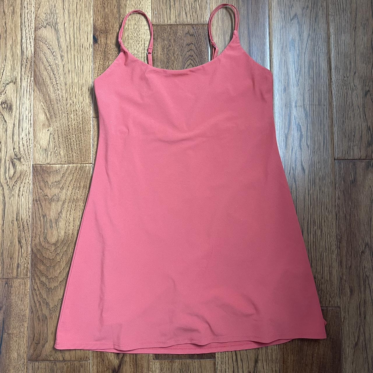 Abercrombie & Fitch Women's Orange and Red Dress Depop