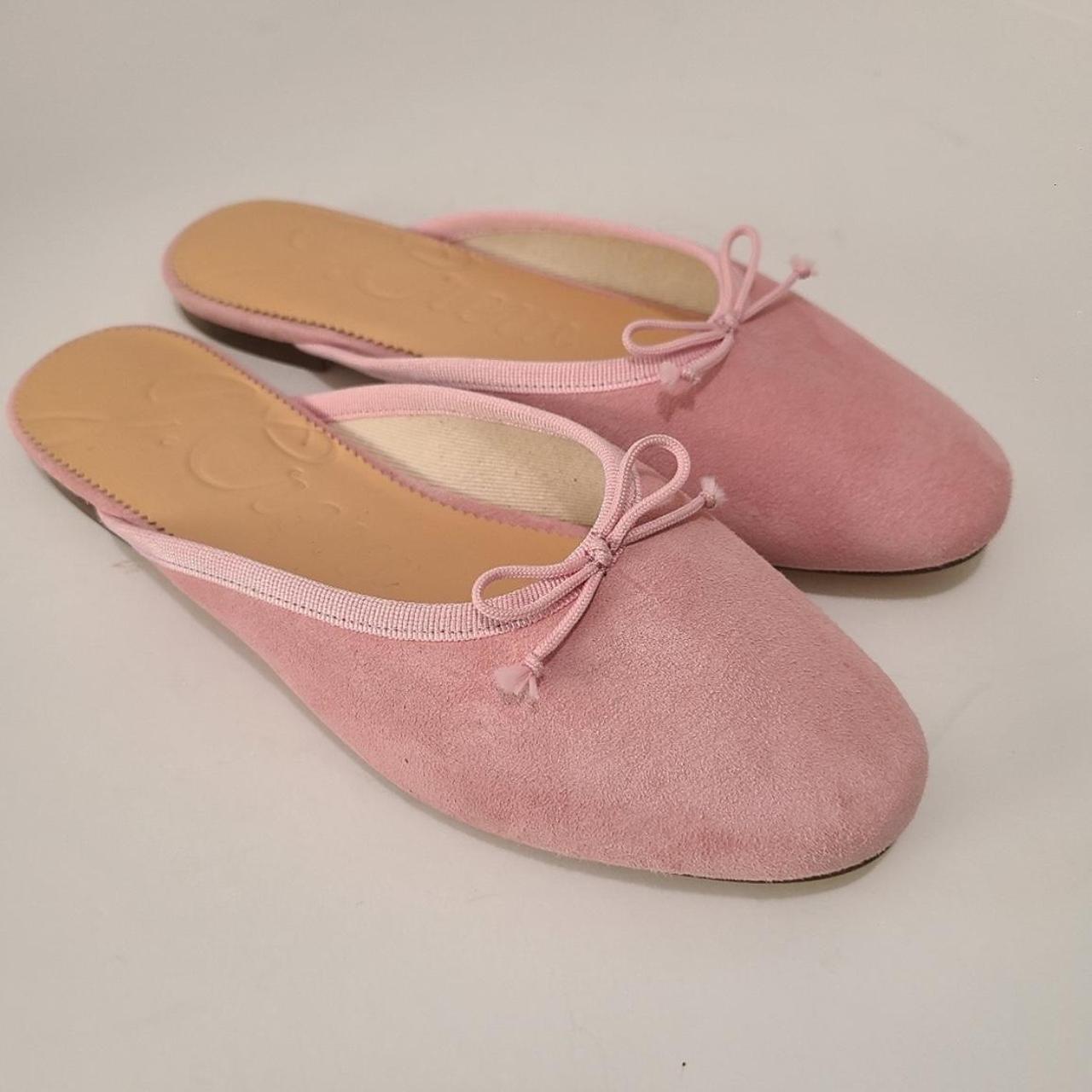 NWOT J Crew Zoe ballet flats, pink suede, size 6 Depop