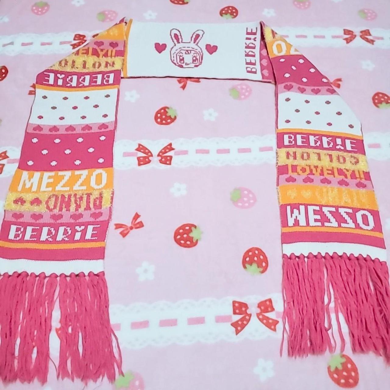 Pink mezzo piano scarf Perfect for the winter... - Depop