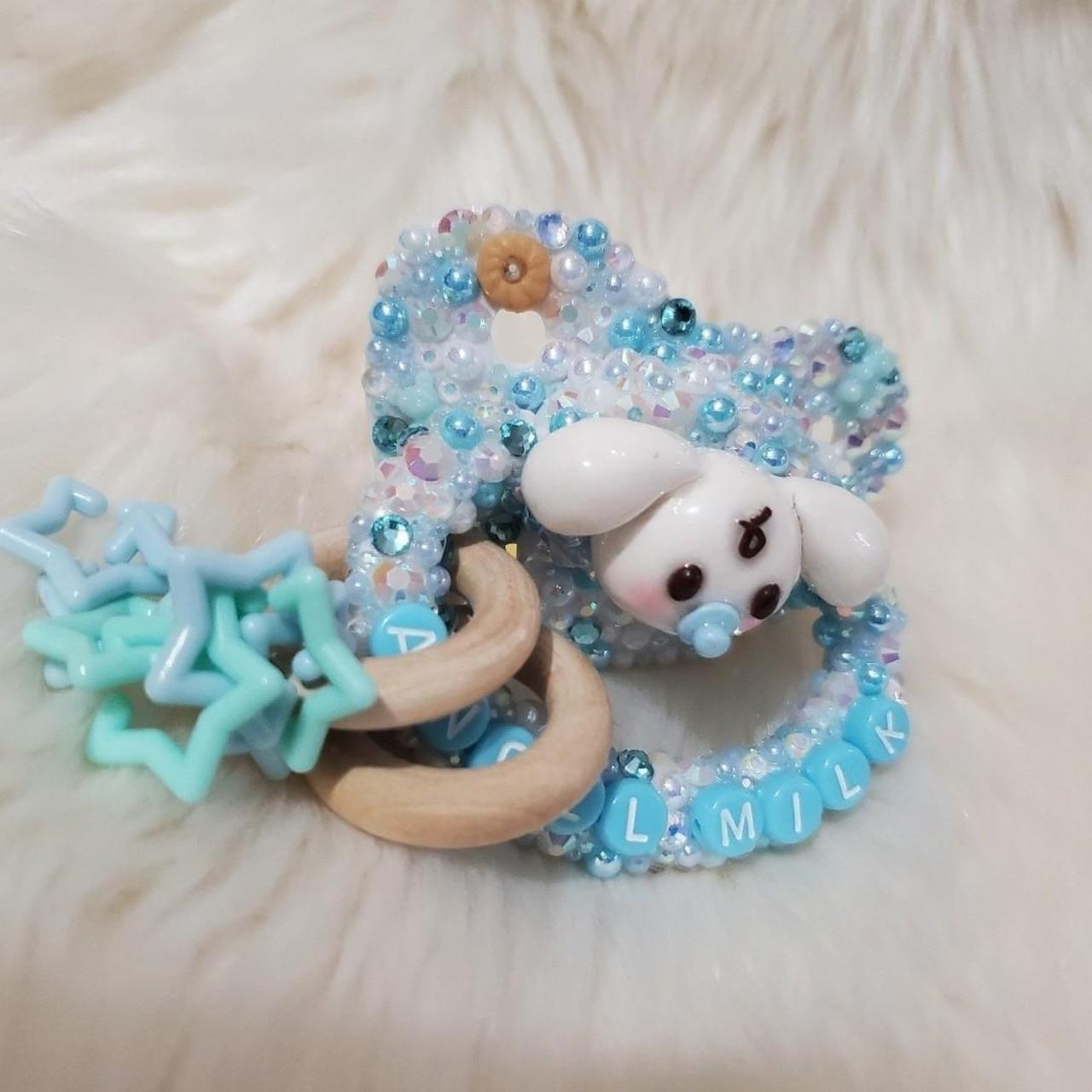 ON HOLD DONT BUY Baby milk angel Adult Pacifier... | Depop