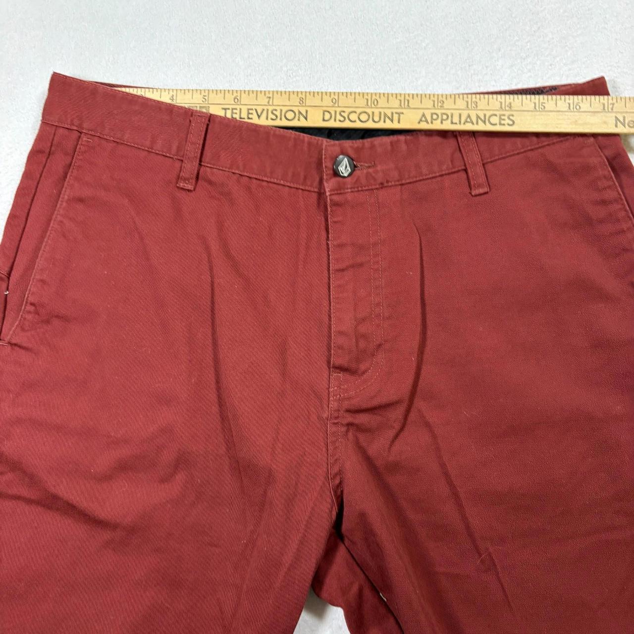 Volcom Men's Shorts - Red - 33" – Volcom Shorts M… - image 5