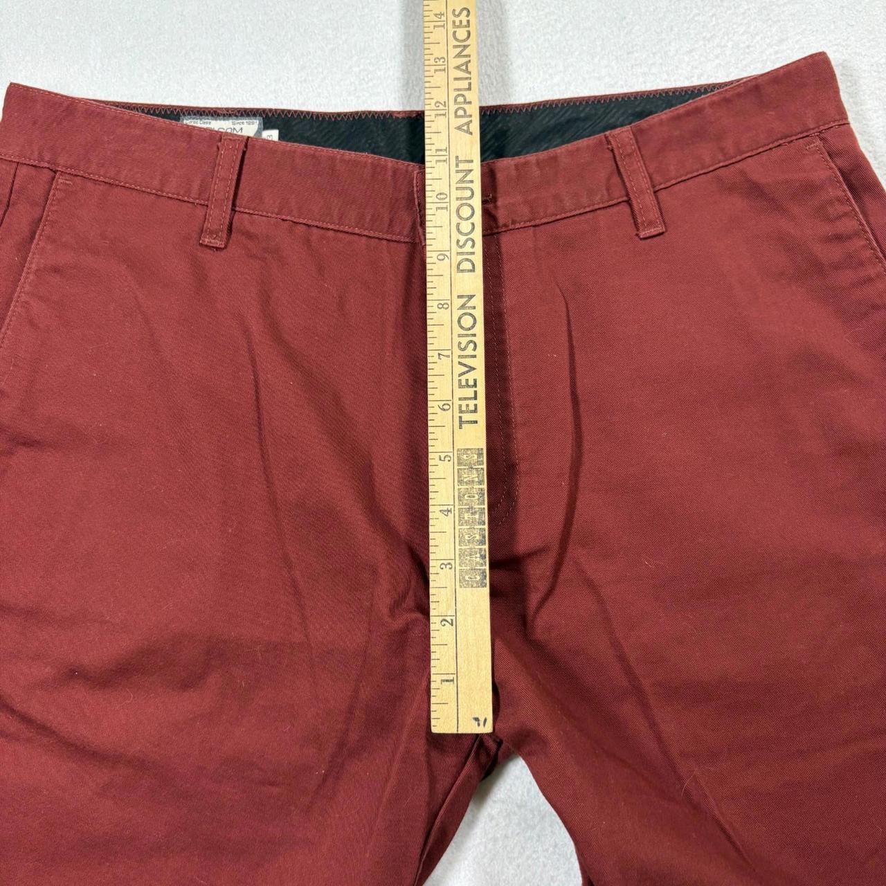 Volcom Men's Shorts - Red - 33" – Volcom Shorts M… - image 6