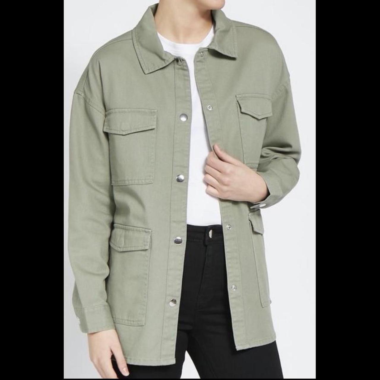 Dunnes stores khaki jacket/shirt Denim material Depop