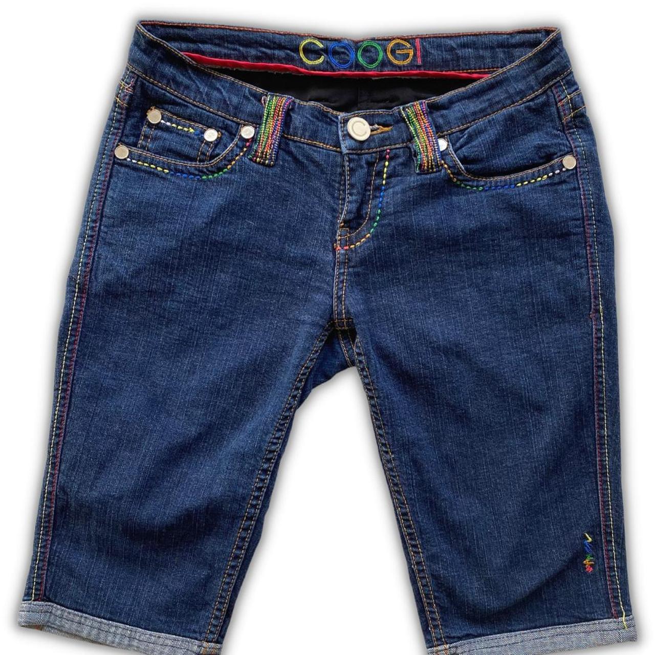 Coogi Women's Bermuda Denim Jean Short Pants Large...