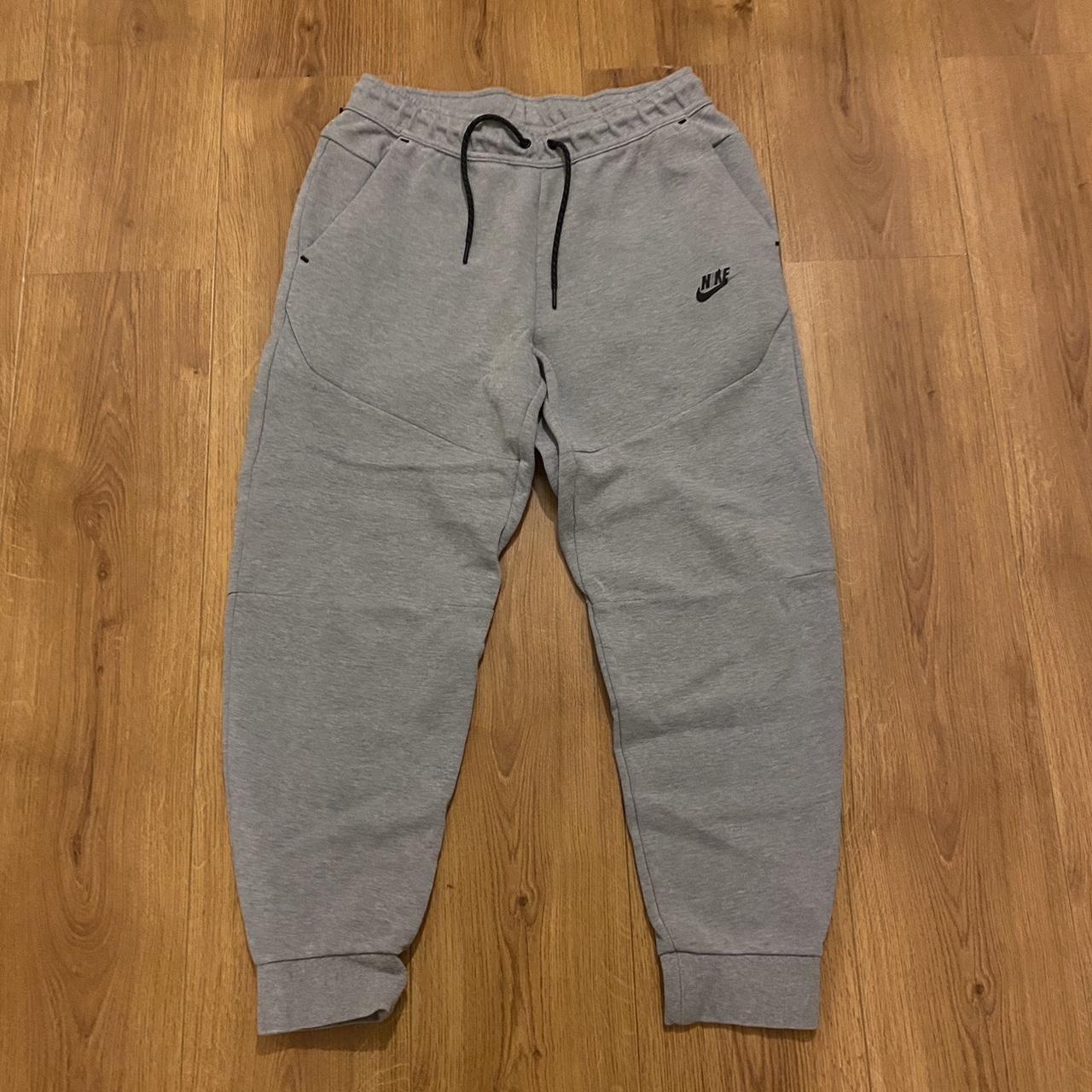 Nike tech fleece joggers grey medium new... - Depop