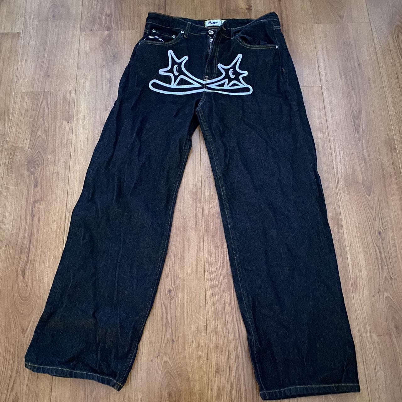 Protect London OG Spike Denim Jeans Amazing Pair Fit... - Depop