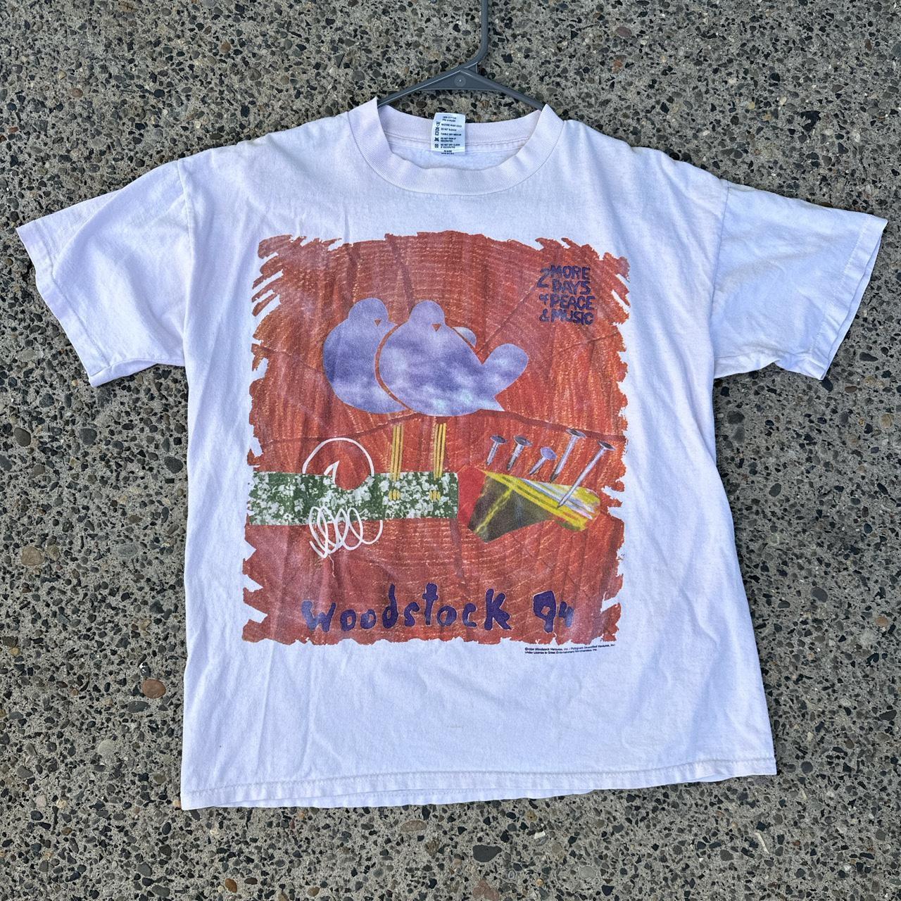 Woodstock 94’ T Shirt Size L dm with any... - Depop