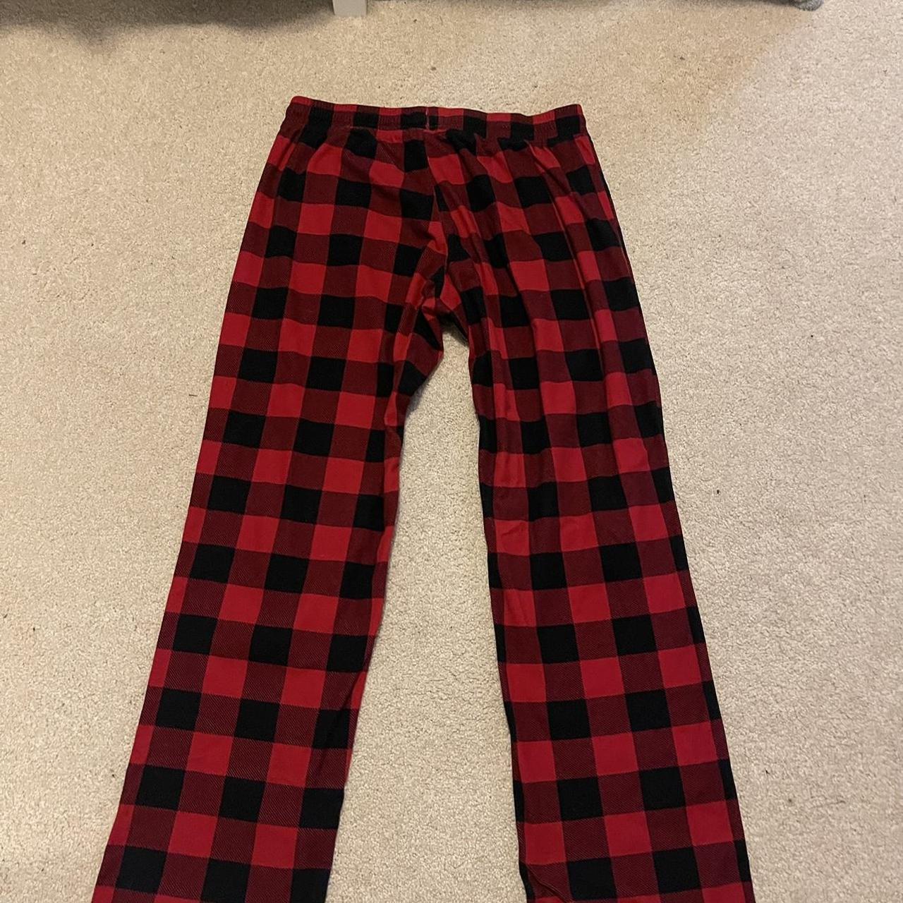 Calvin klein discount red plaid pajamas