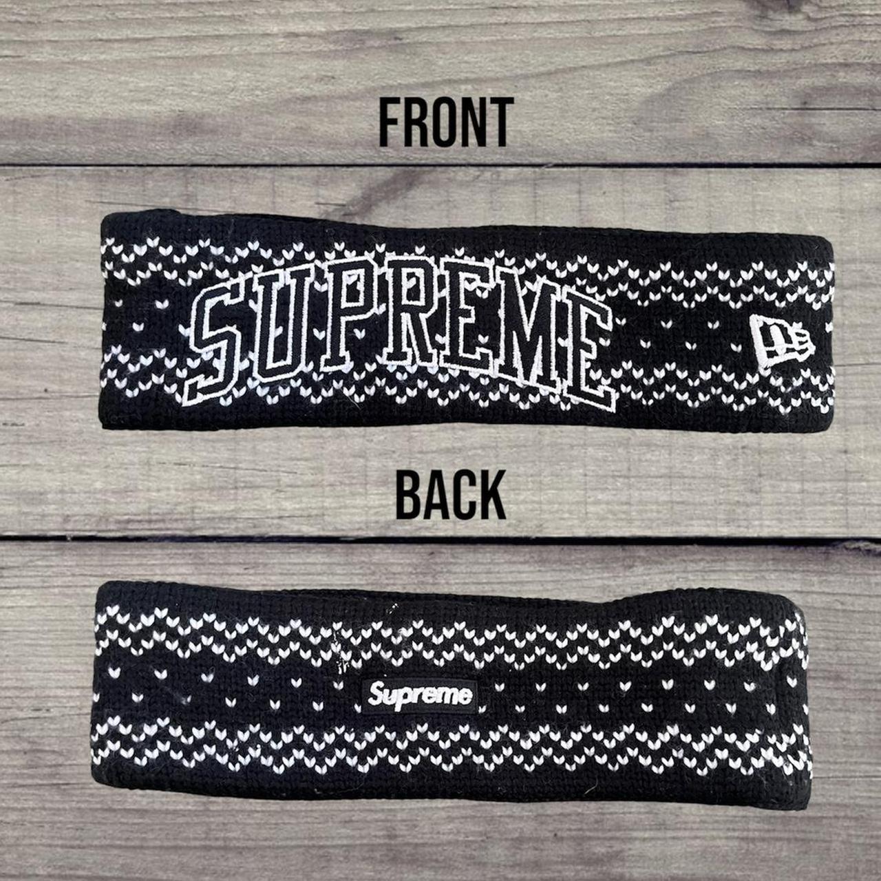 Supreme New Era Arc Logo Headband