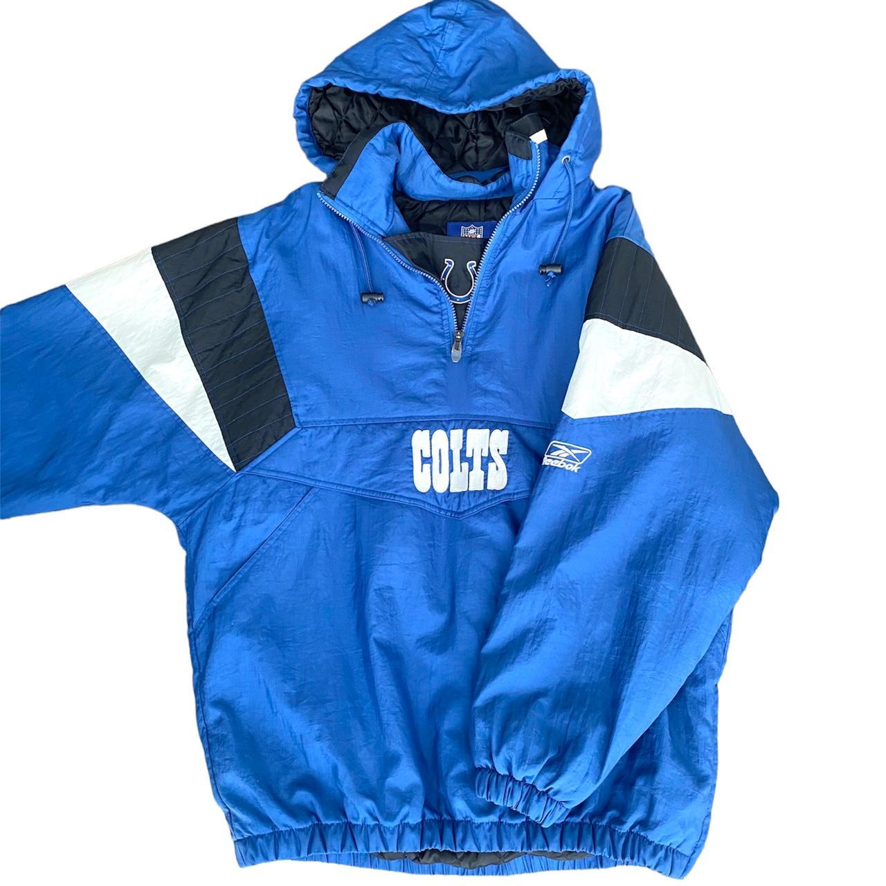 Indianapolis Colts 90s Reebok NFL Puffer Jacket Vtg Coat Fan 