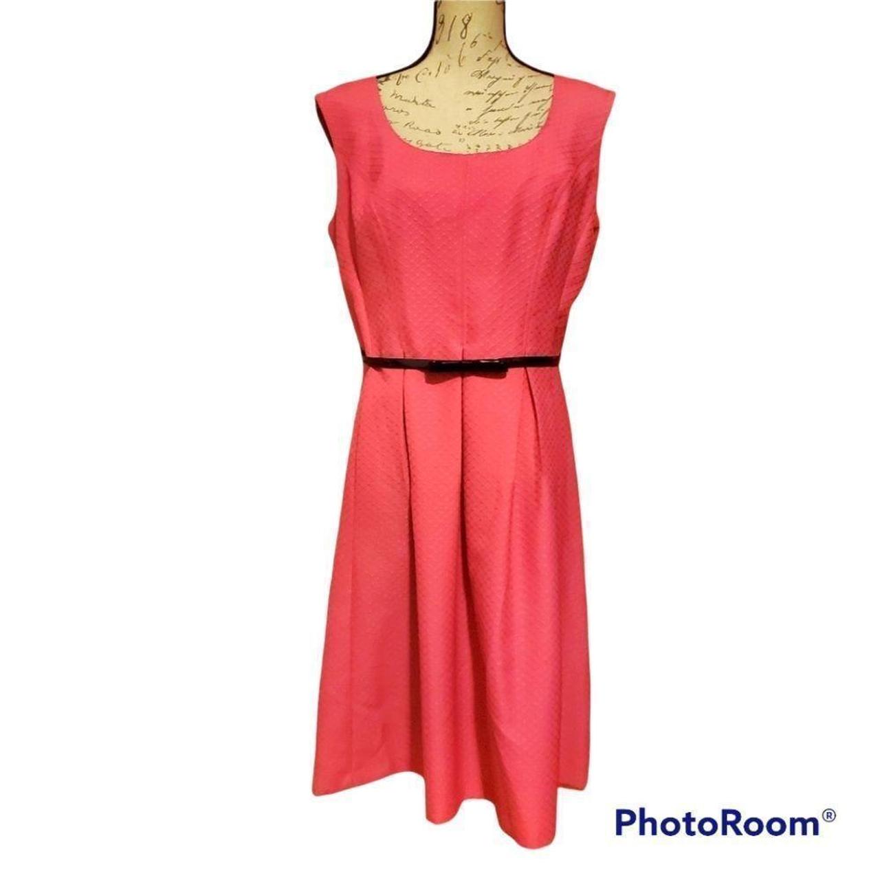 Product Image 1 - Belted patent bow dress. Textured