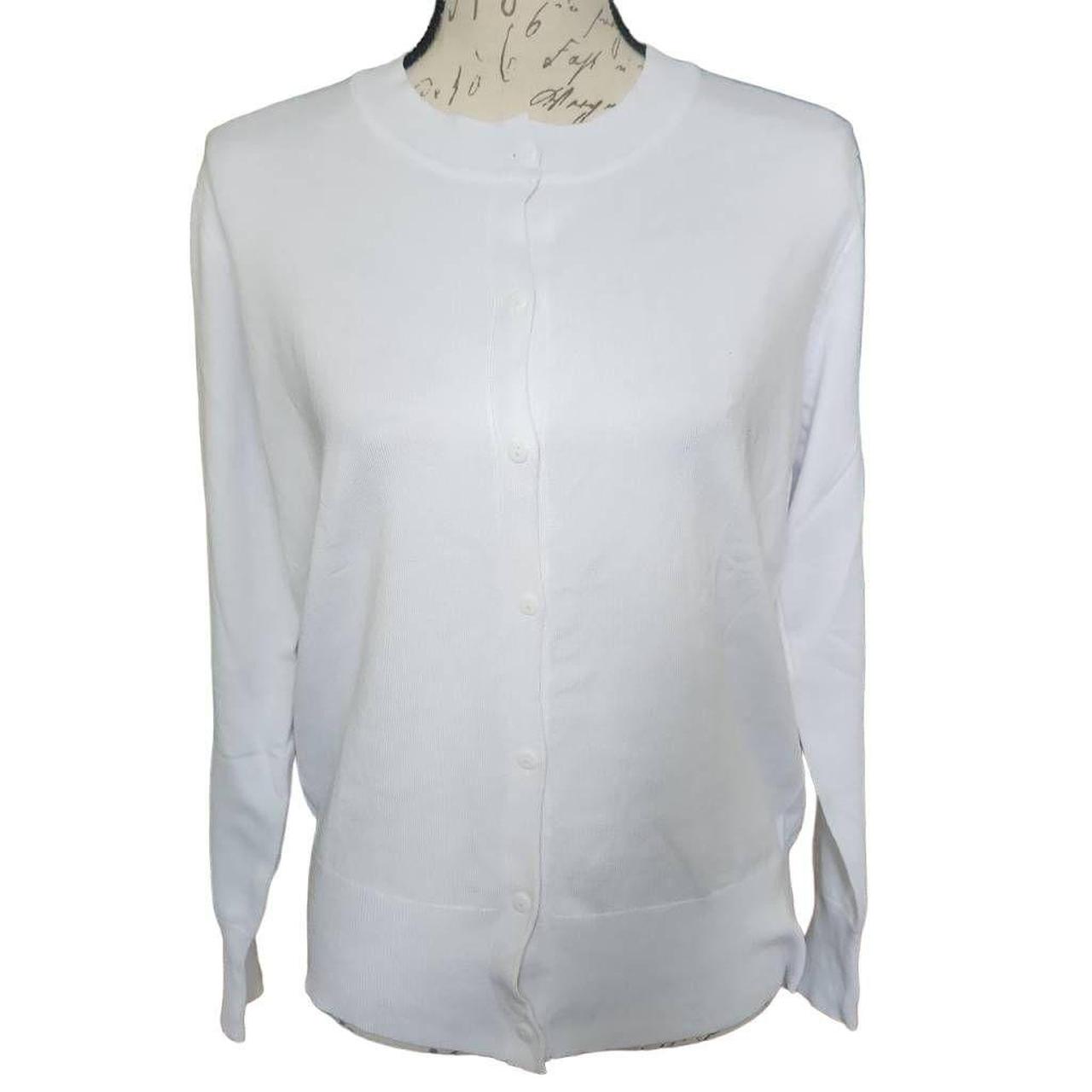 Lightweight long hotsell white cardigan