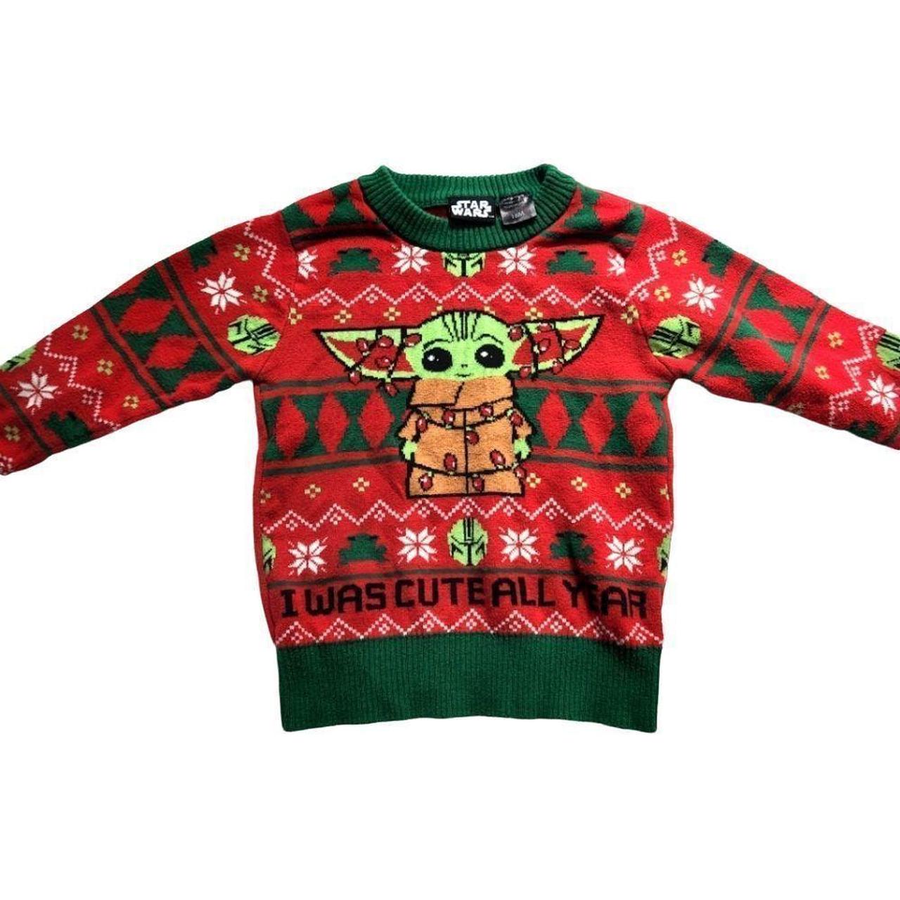 Kids yoda christmas discount jumper