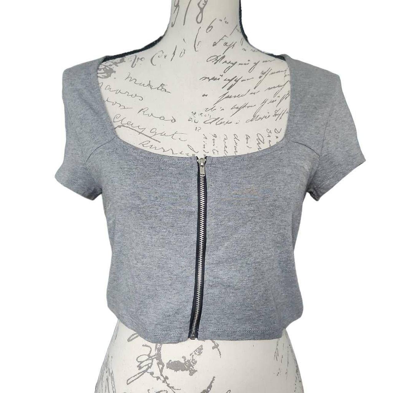 Forever 21 gray online top