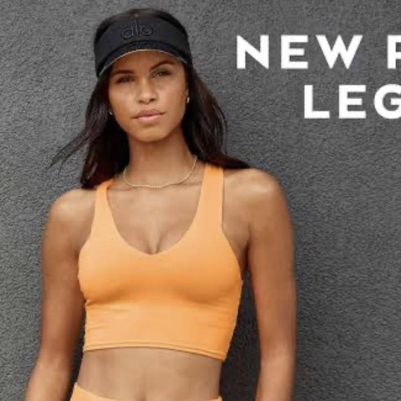 alo yoga オレンジ ヨガウェア セット alo ヨガウェアセット オレンジ alo yoga オレンジ ヨガウェア セット