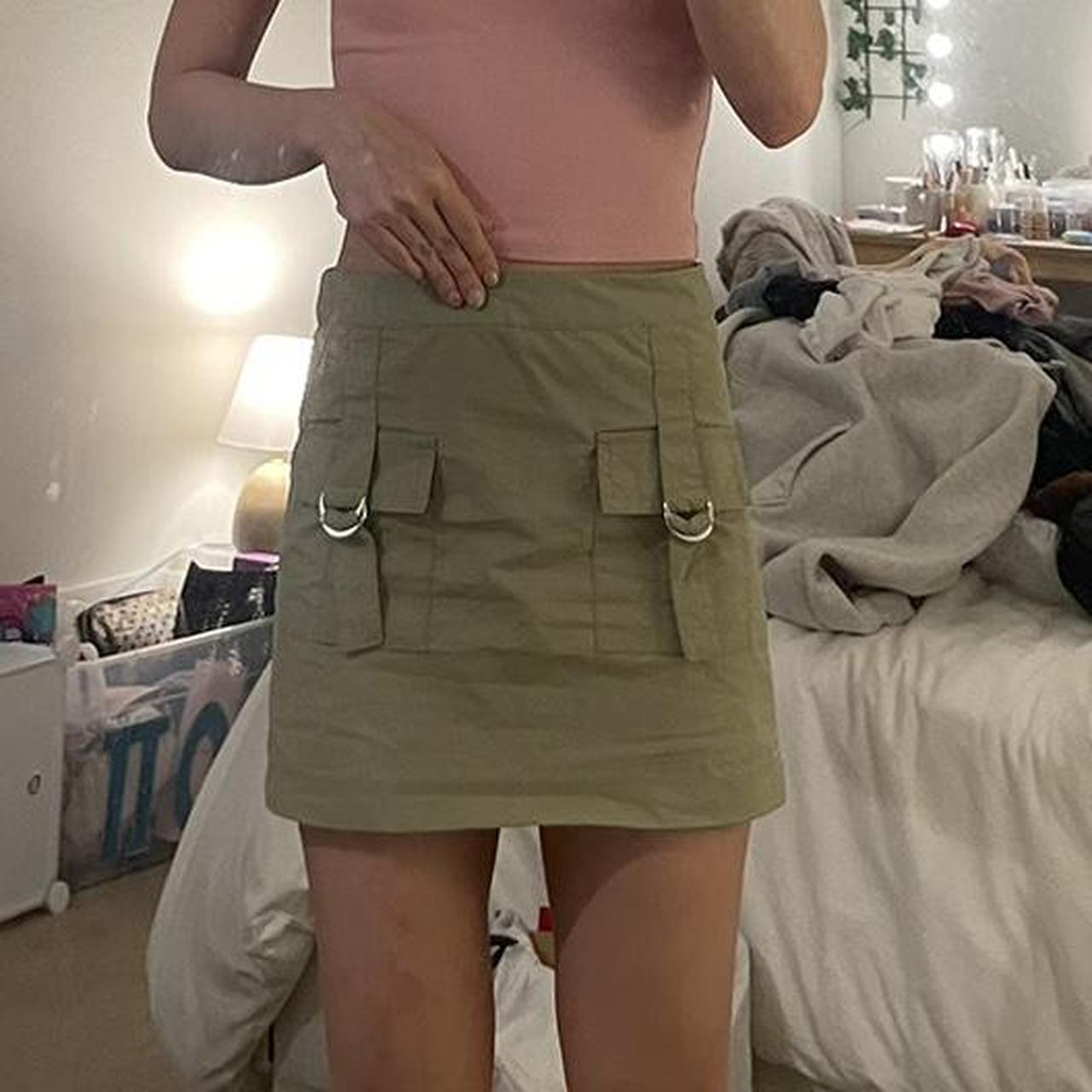 Cargo Utility Nylon Mini Skirt I purchased this | Depop