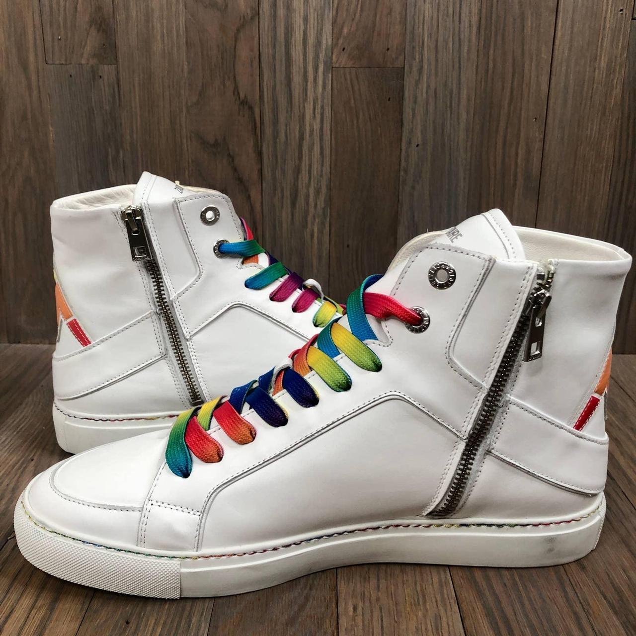 Fendi lightning bolt outlet sneakers