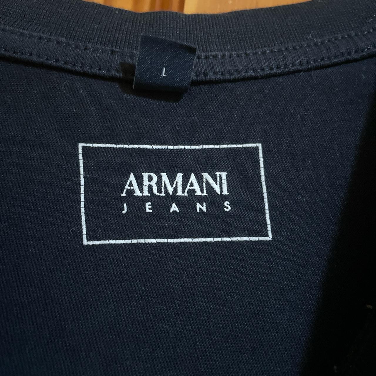 Armani Jeans Men's Navy T-shirt (2)