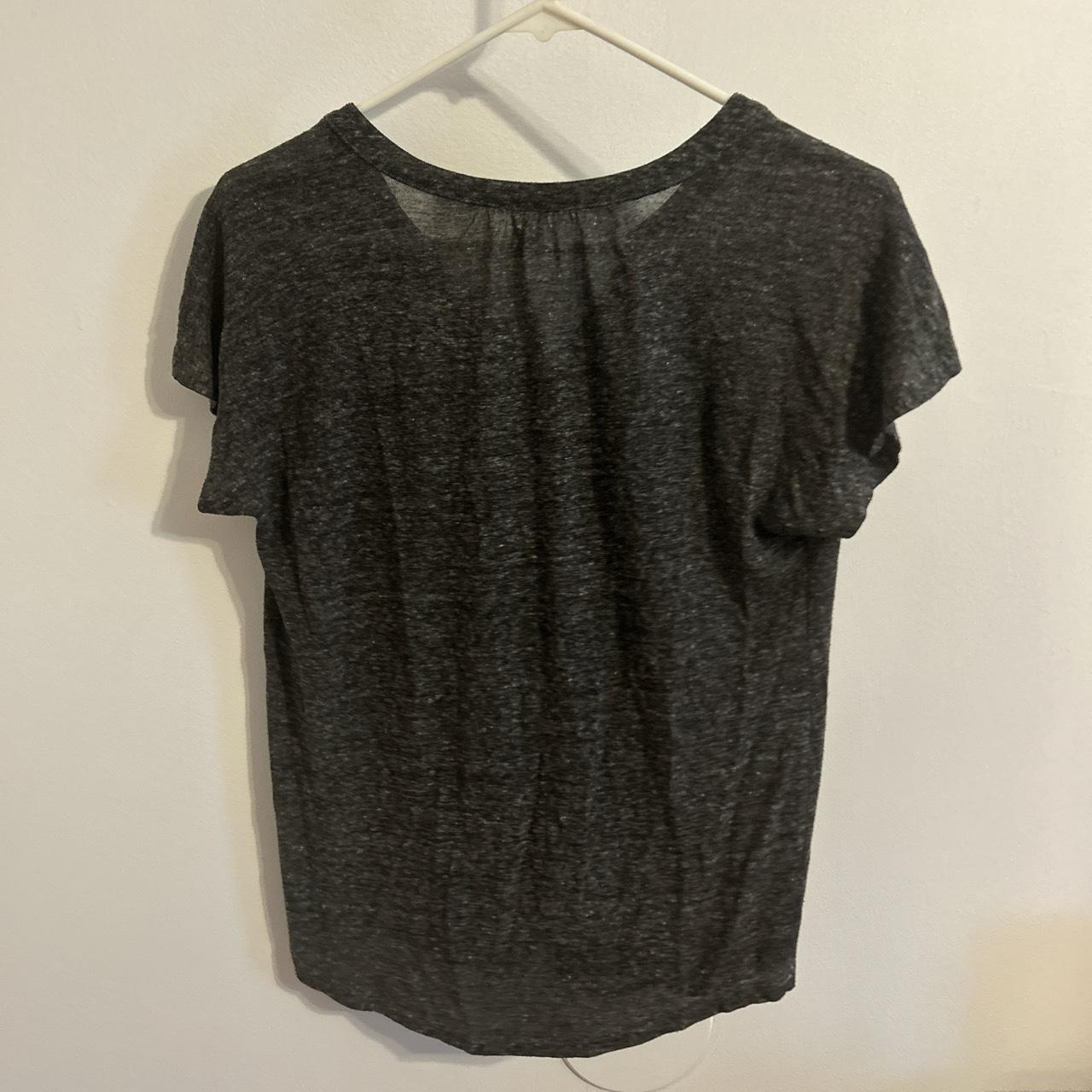 Dark grey Henley Depop