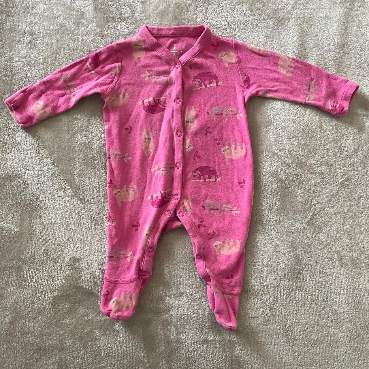 Mothercare Pink Sleepsuitsbabygrows Depop