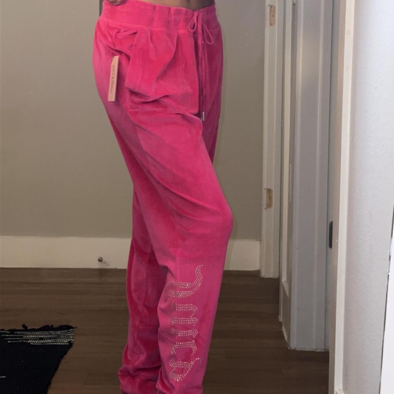 🌸 PINK JUICY COUTURE JOGGERS 🌸 💗 super cute and - Depop