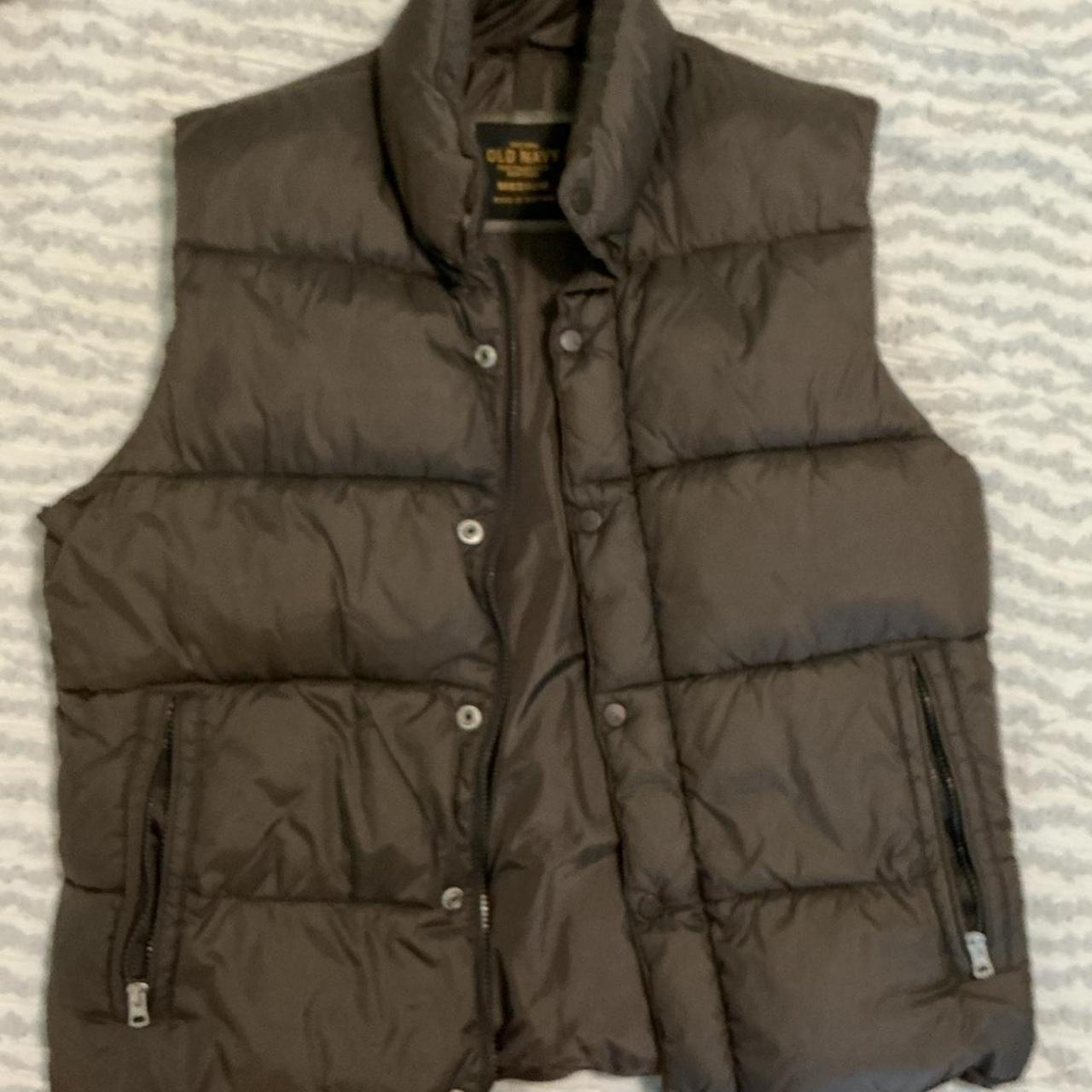 Old Navy Women's Vest - Brown/Khaki - M – Brown p… - image 3