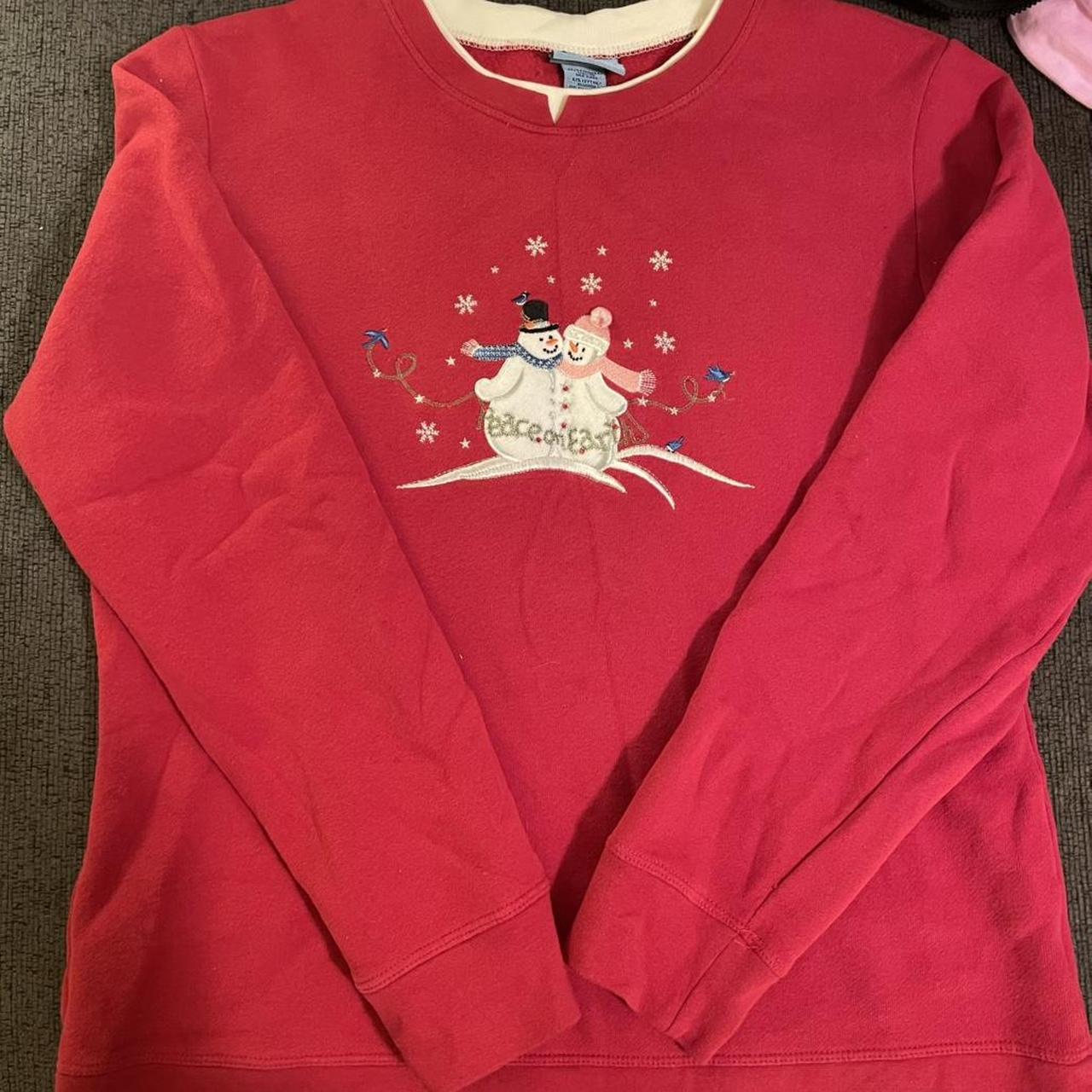 Women's Sweatshirt - Red - M – Classic Elements r… - image 1