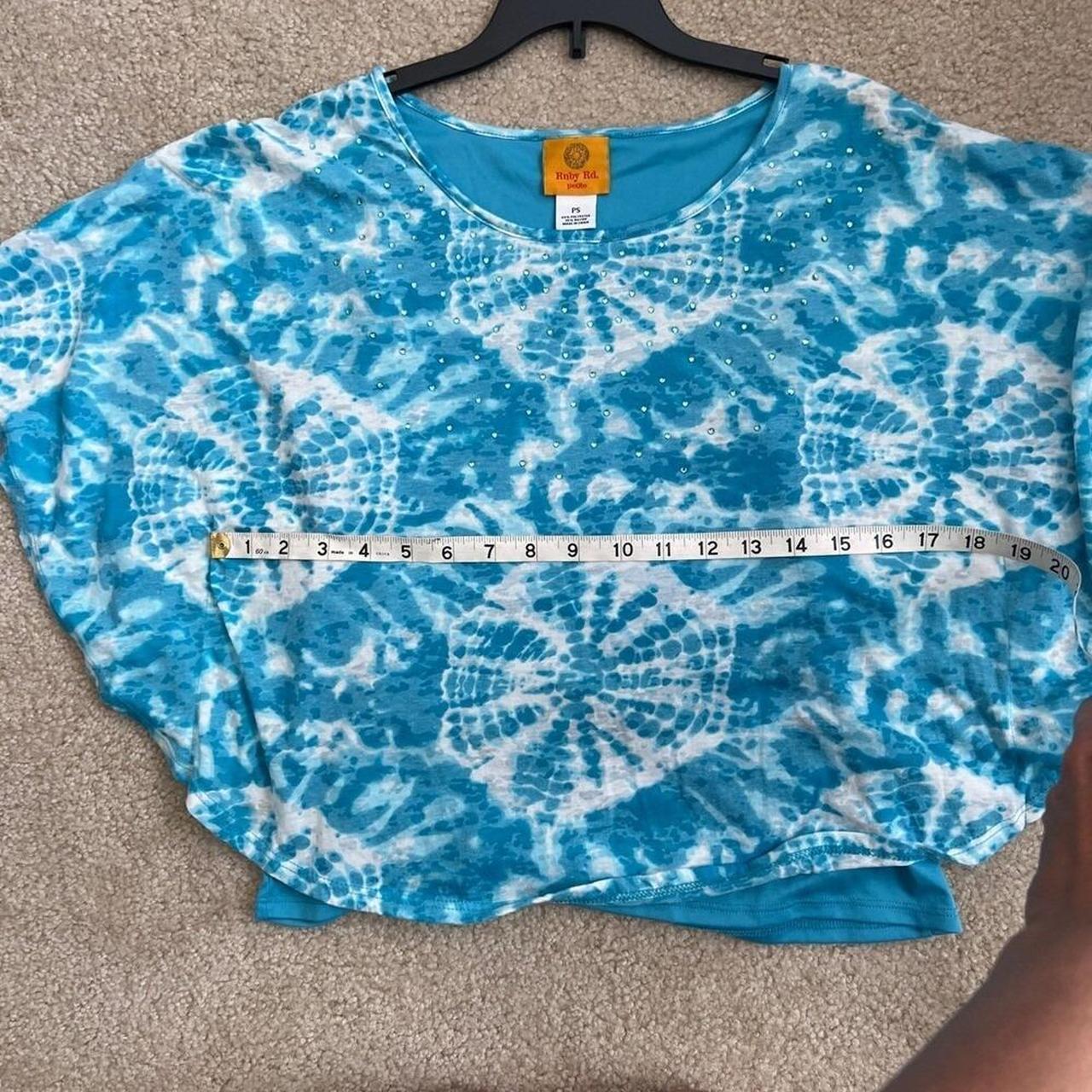 Ruby Rd. Women's Blouse - Blue/White - 4 – Ruby R… - image 8