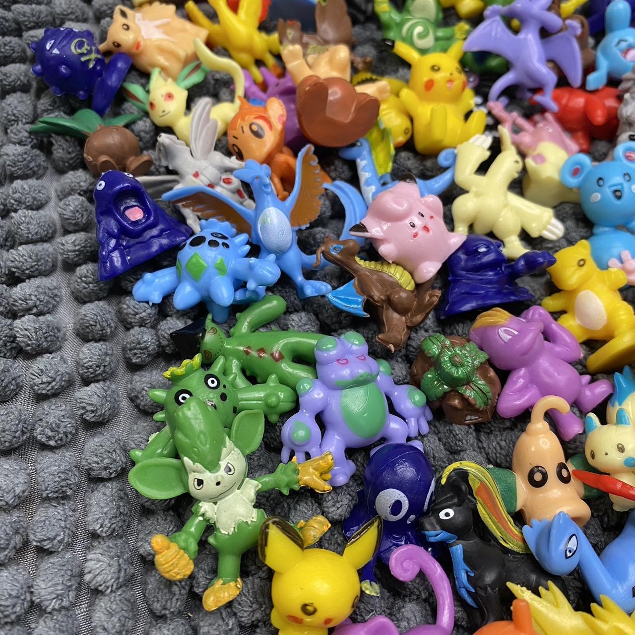 Pokemon retro mini figures 2-3cm Pack of 24 figures... - Depop