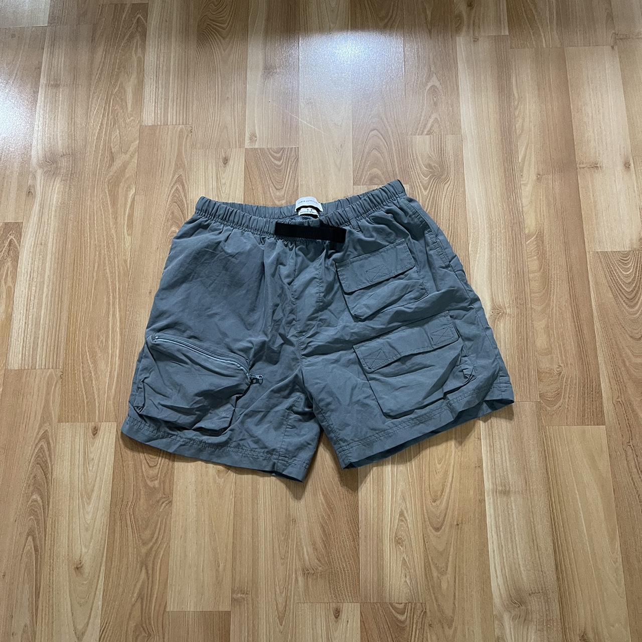 Urban Outfitters Men's Green Shorts Depop