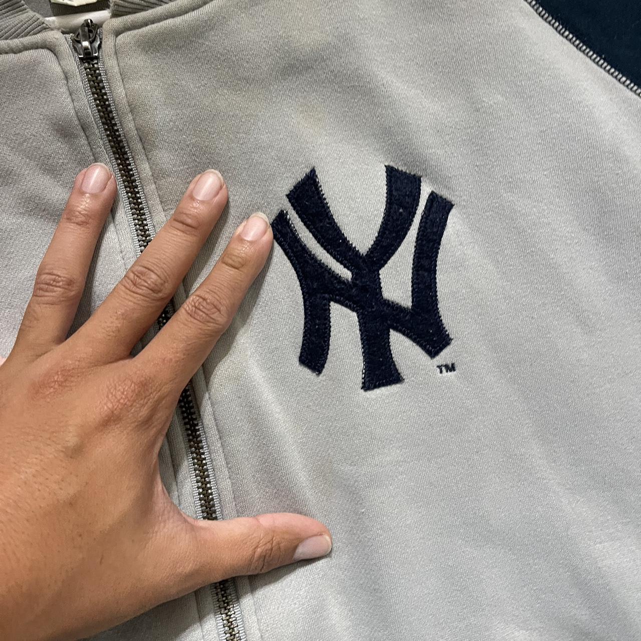 Vintage MLB New York Yankees Pullover Embroidered - Depop