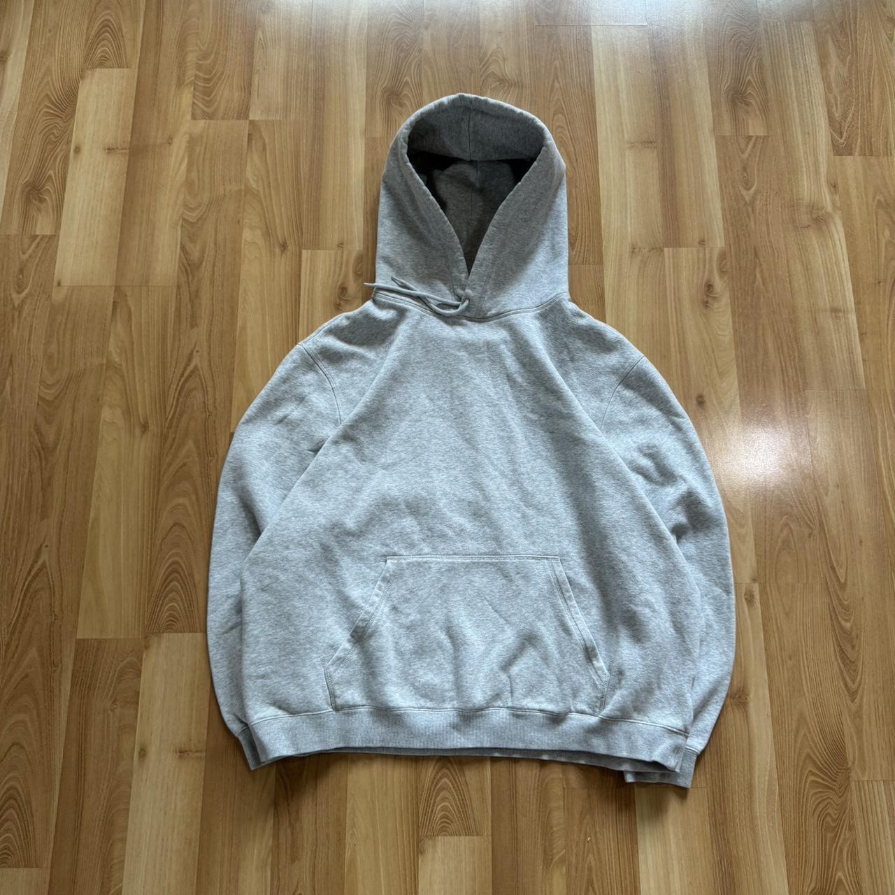 Y2K boxy grey hoodie! Essential grey hoodie! Super... - Depop