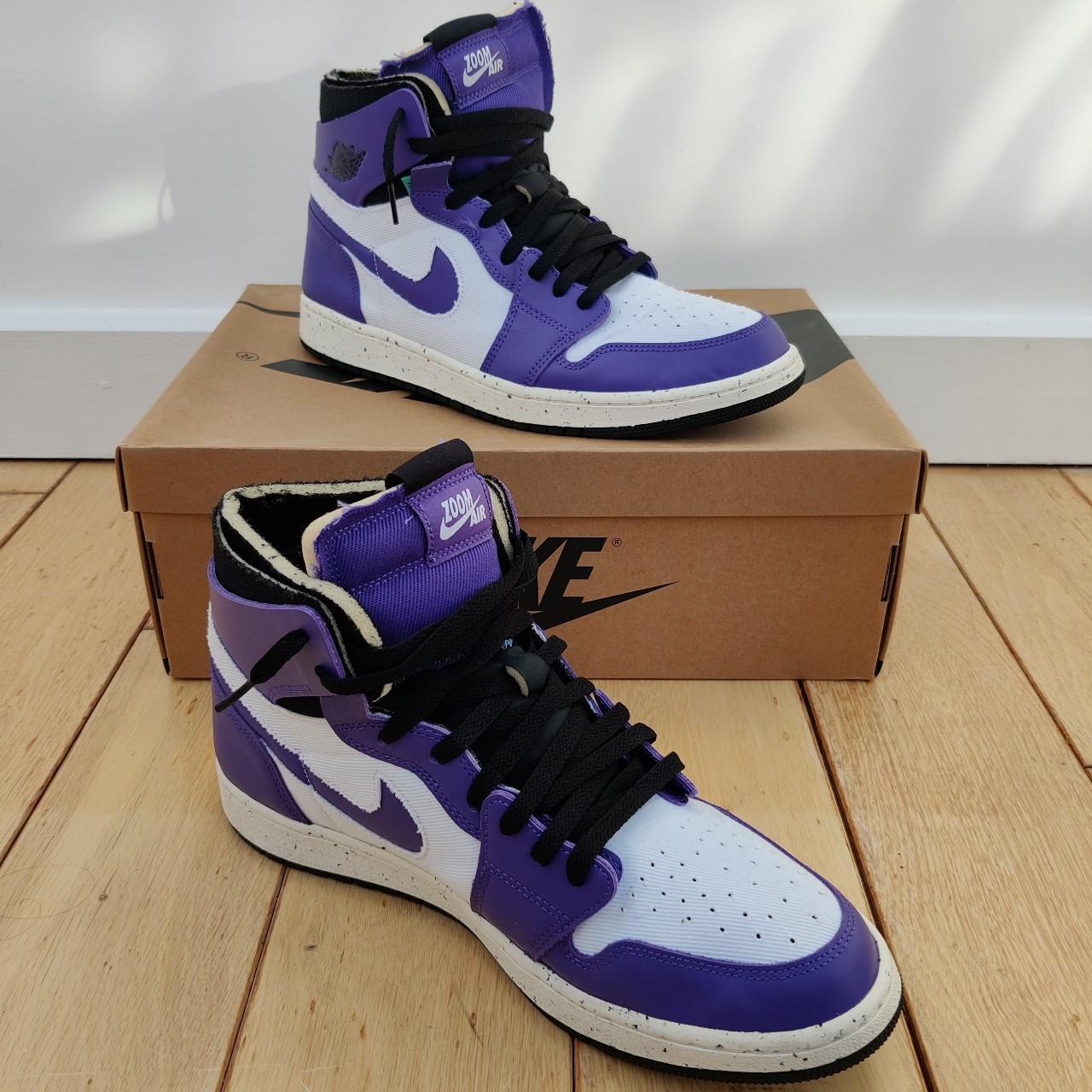 sanded purple jordan 1 high
