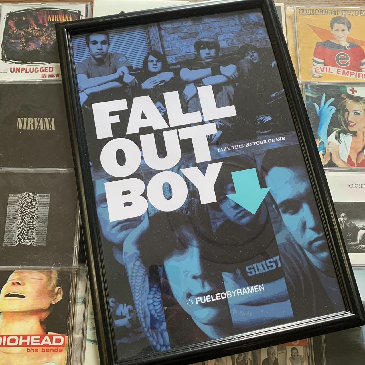 Fall out boy take this to your grave poster 11 x depop