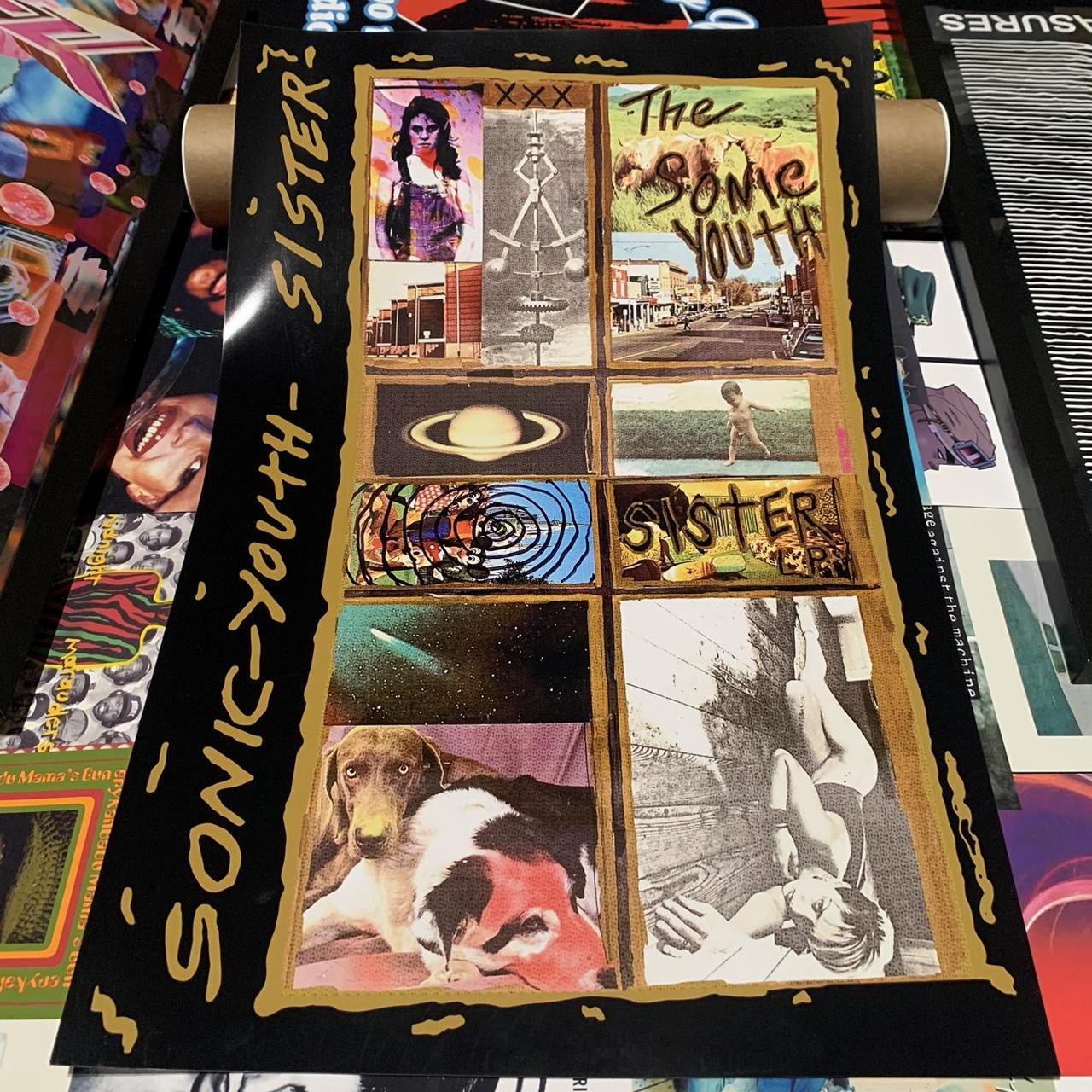 Sonic Youth 'Sister' Poster 11x17 in approx. * | Depop