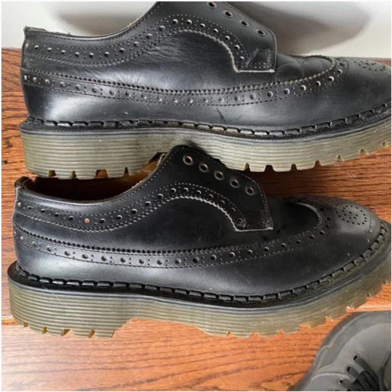 Vintage NPS Solovair black derby shoes. Slight... - Depop