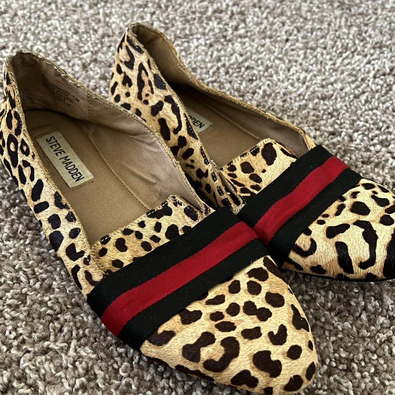 Steve madden cheetah print flats online