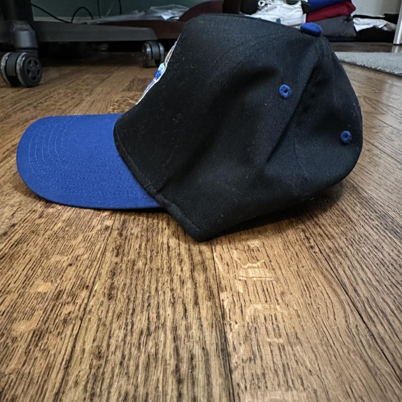 Men's Black and Blue Hat | Depop