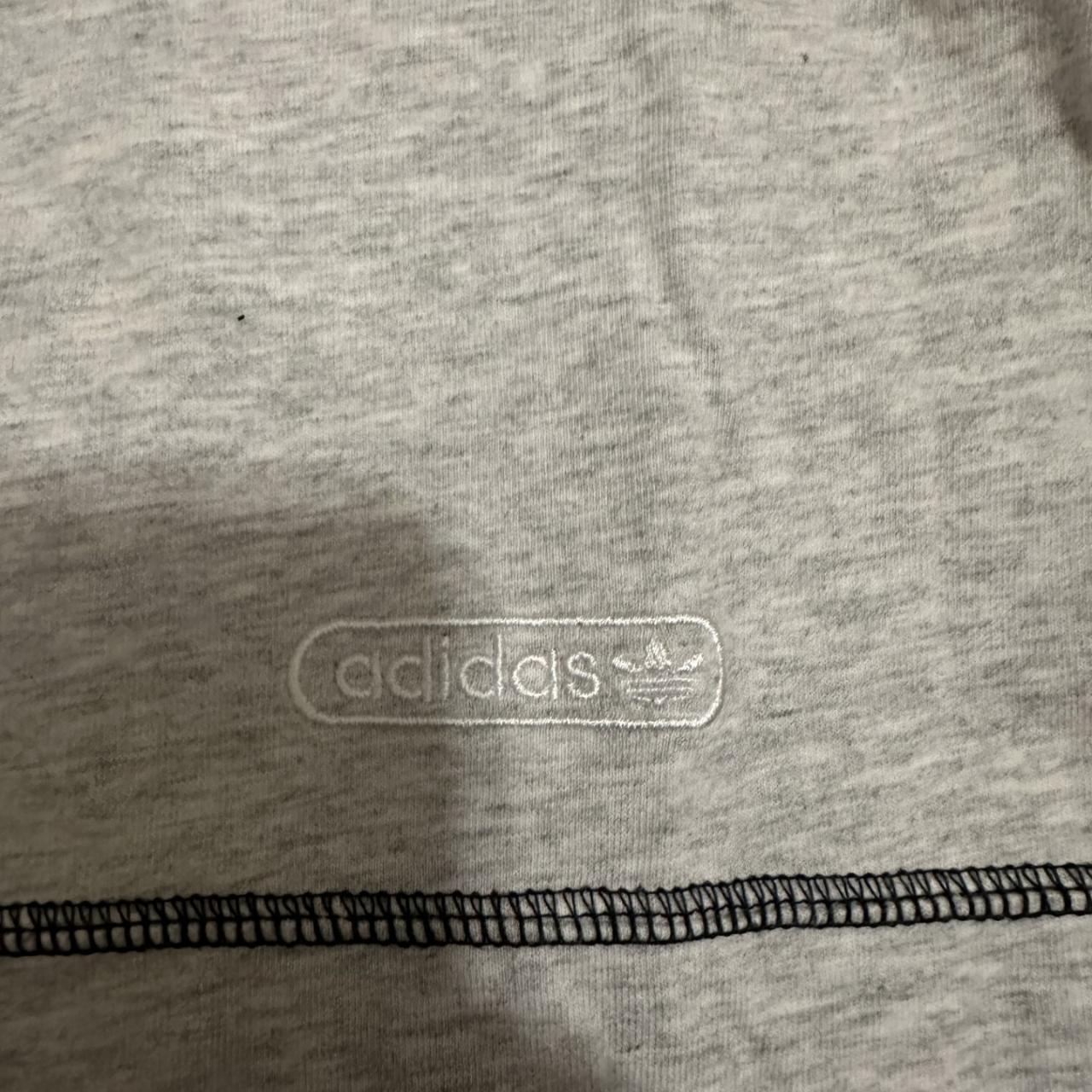 Adidas Men's Grey T-shirt | Depop