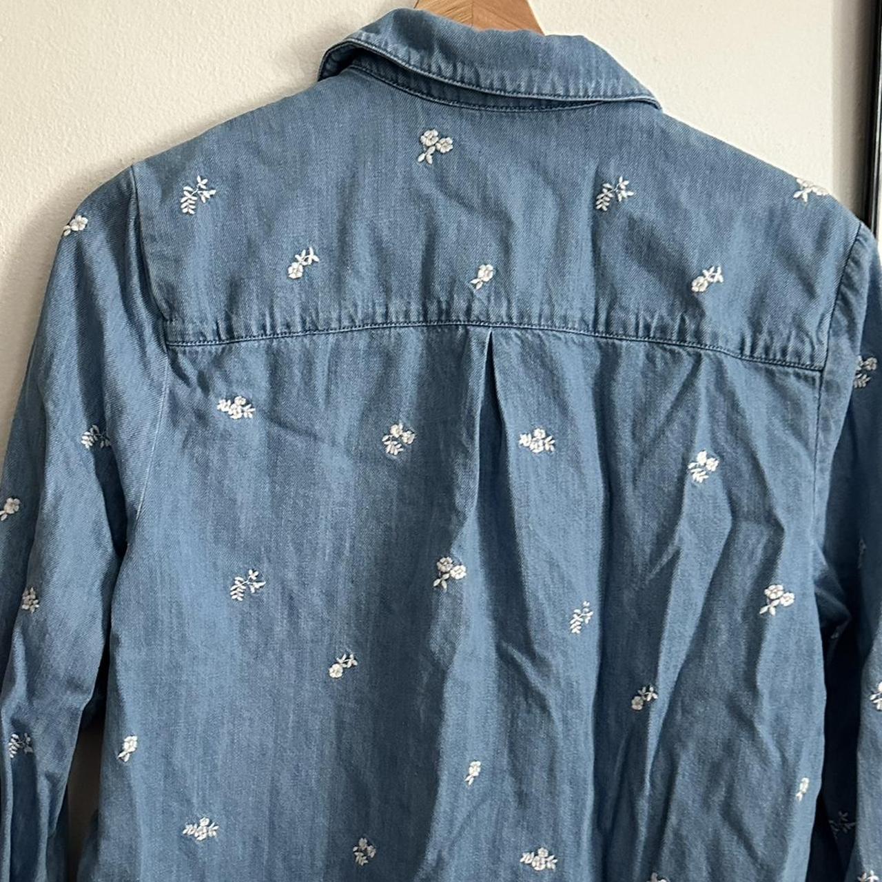 Sézane Tomboy shirt - size 36, NWOT - soft worn | Depop