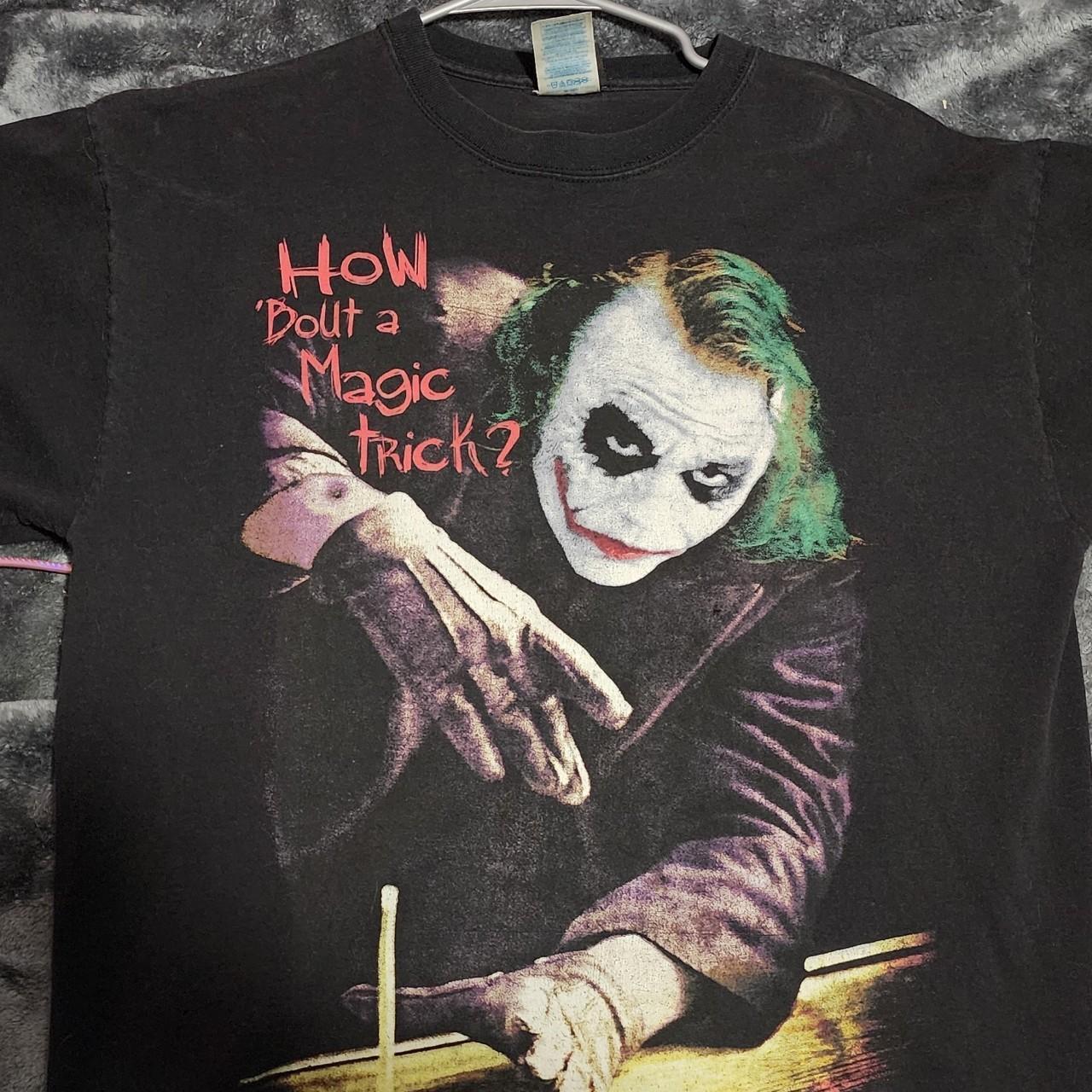 Vintage Batman Joker The Dark, Knight T-Shirt, 