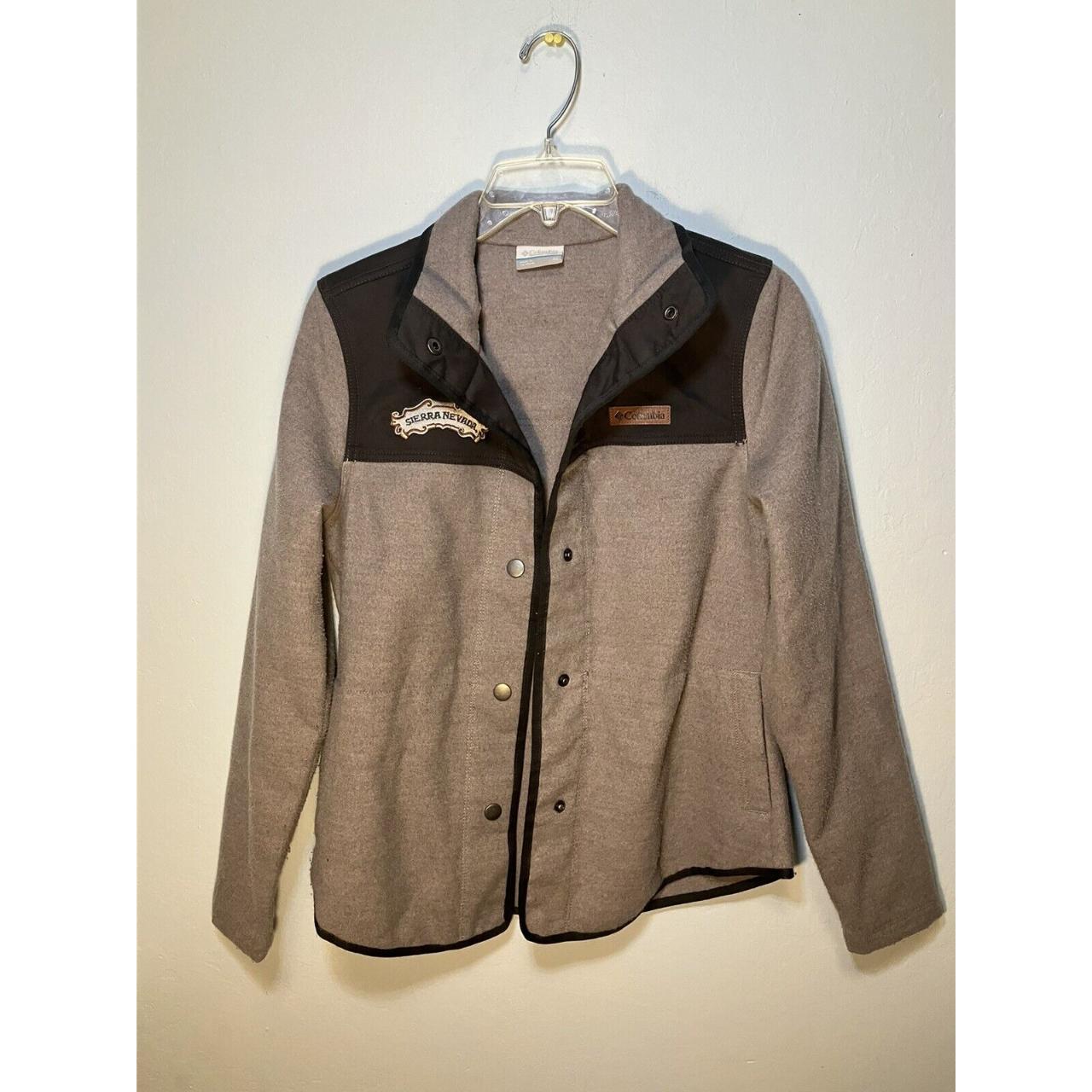 COLUMBIA Sierra Nevada Fleece Herringbone Zip Up... Depop