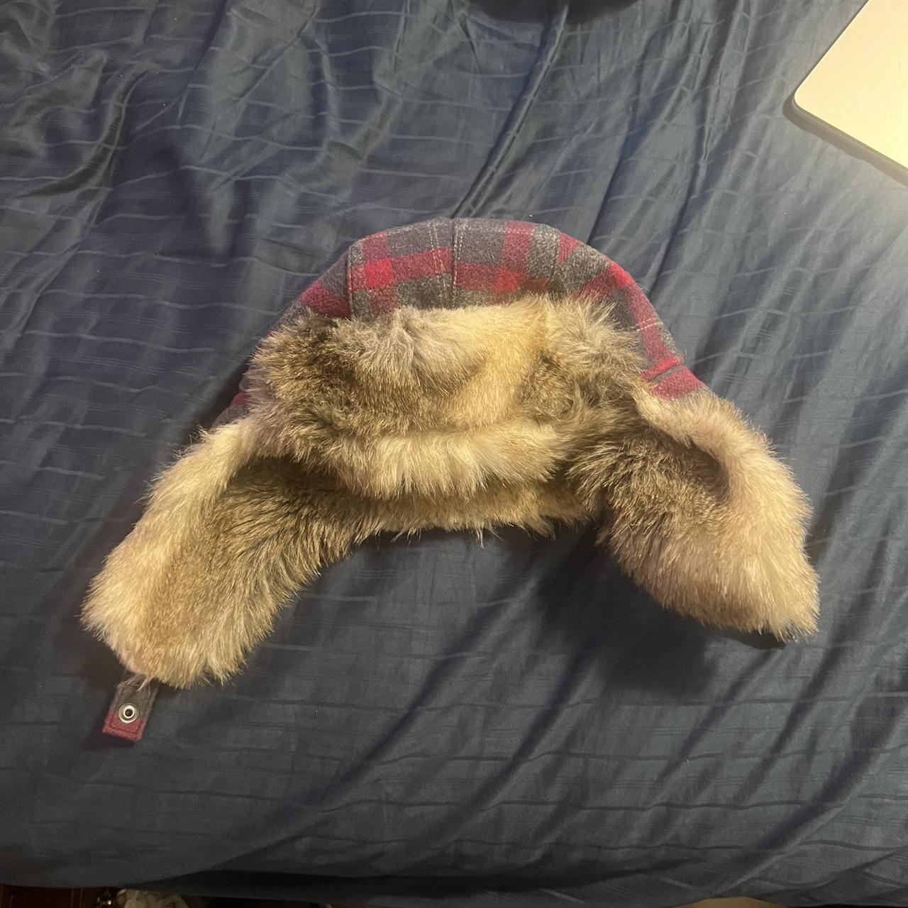 READ BIO Carhartt red plain ushanka trapper hat. Depop