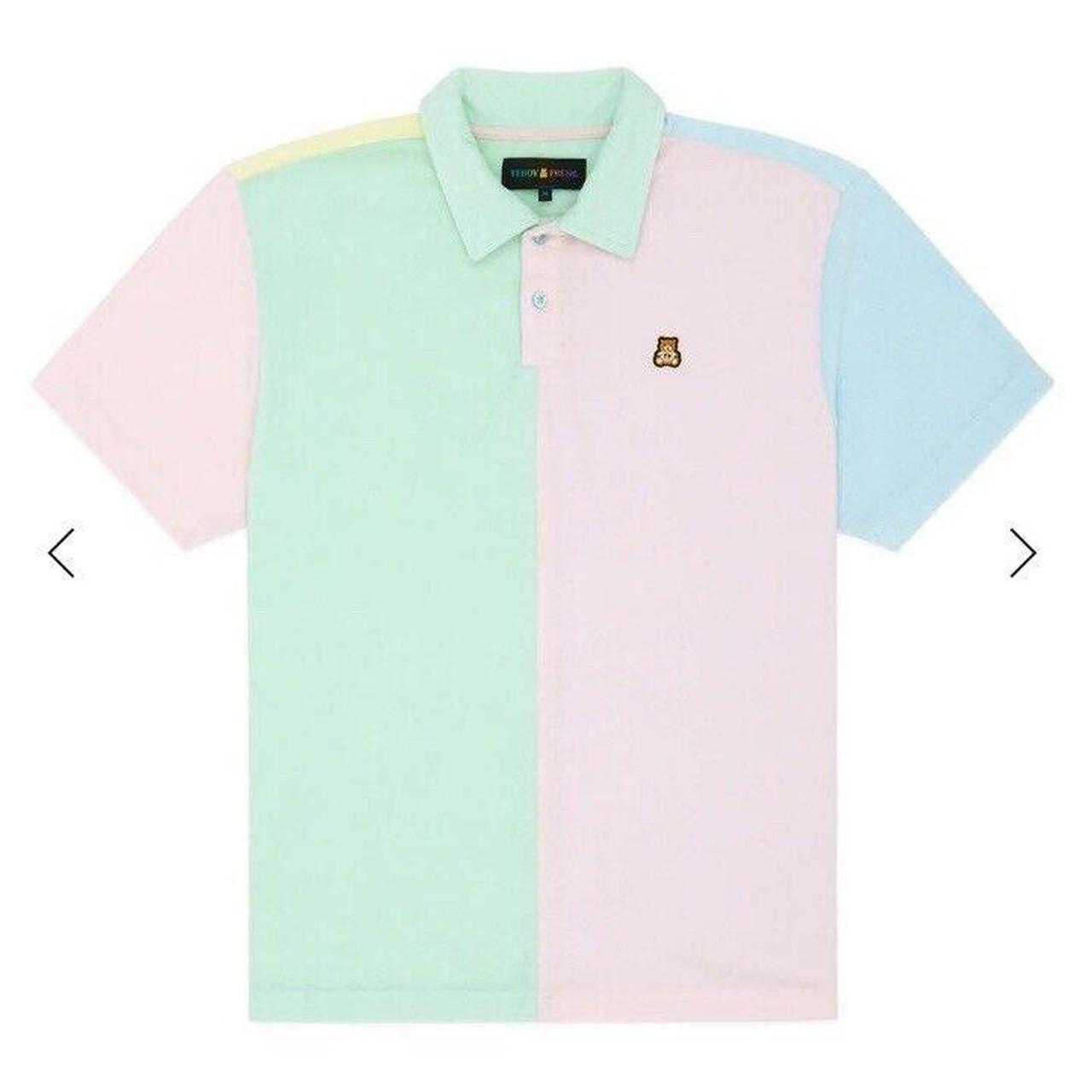 Teddy Fresh popular Collared T-shirt with buttons