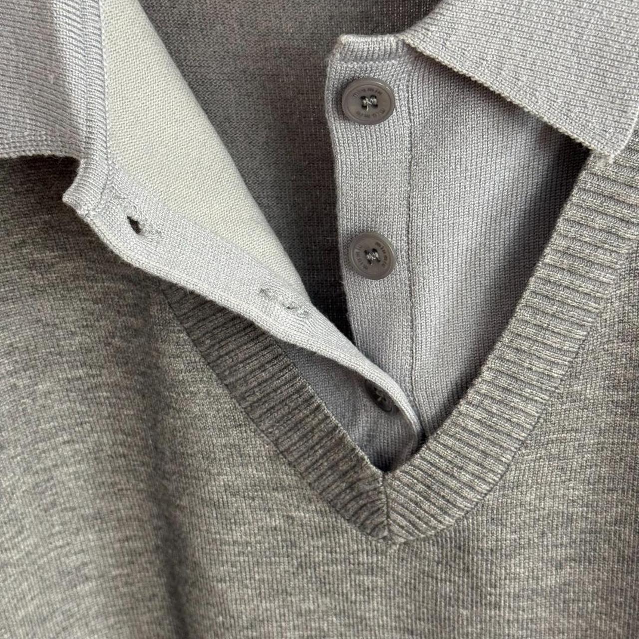 Miu Miu Women's Sweater - Grey - L – Miu Miu Grey… - image 6