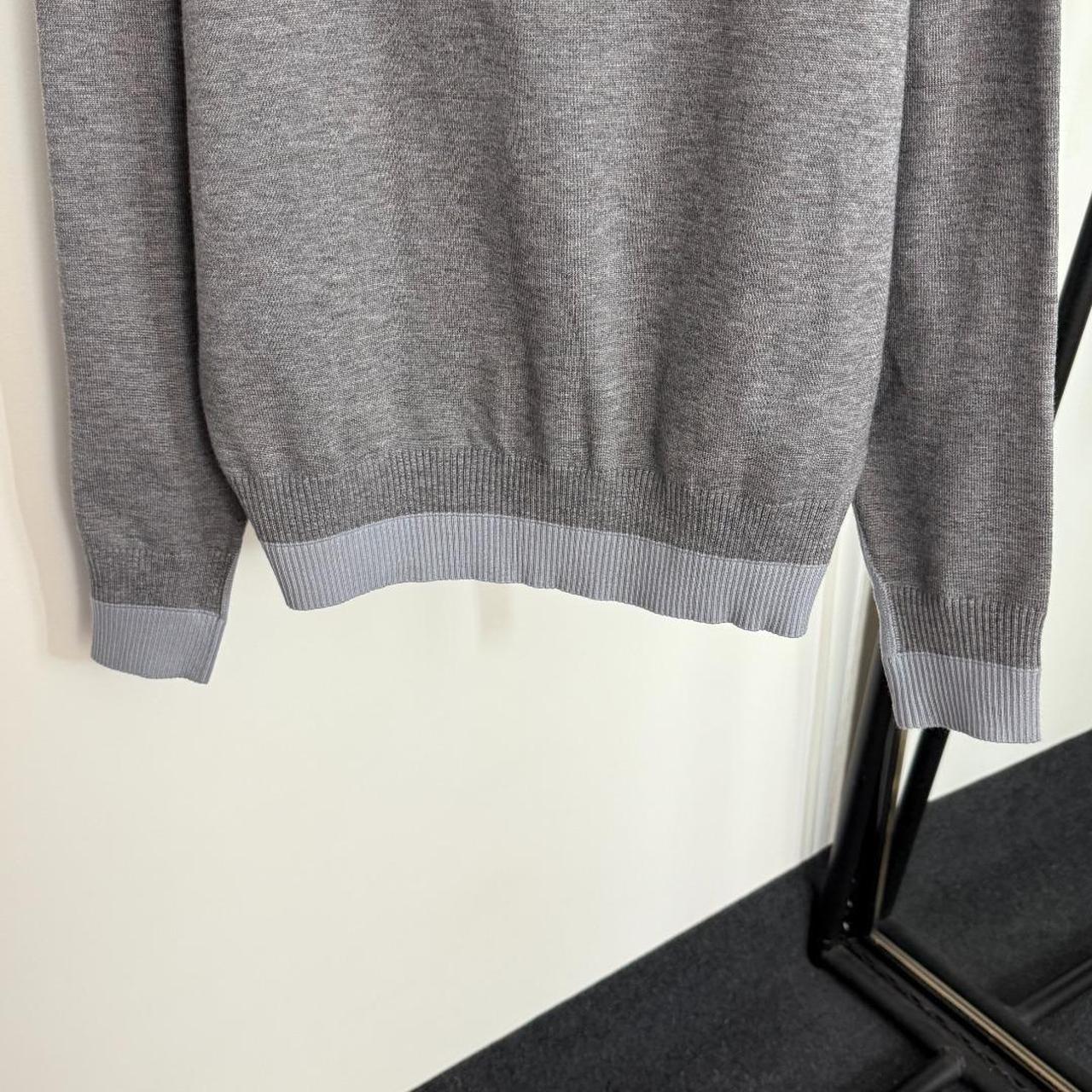 Miu Miu Women's Sweater - Grey - L – Miu Miu Grey… - image 3