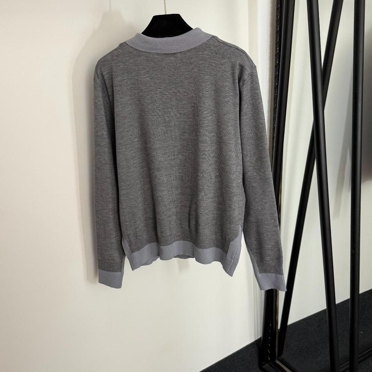 Miu Miu Women's Sweater - Grey - L – Miu Miu Grey… - image 2